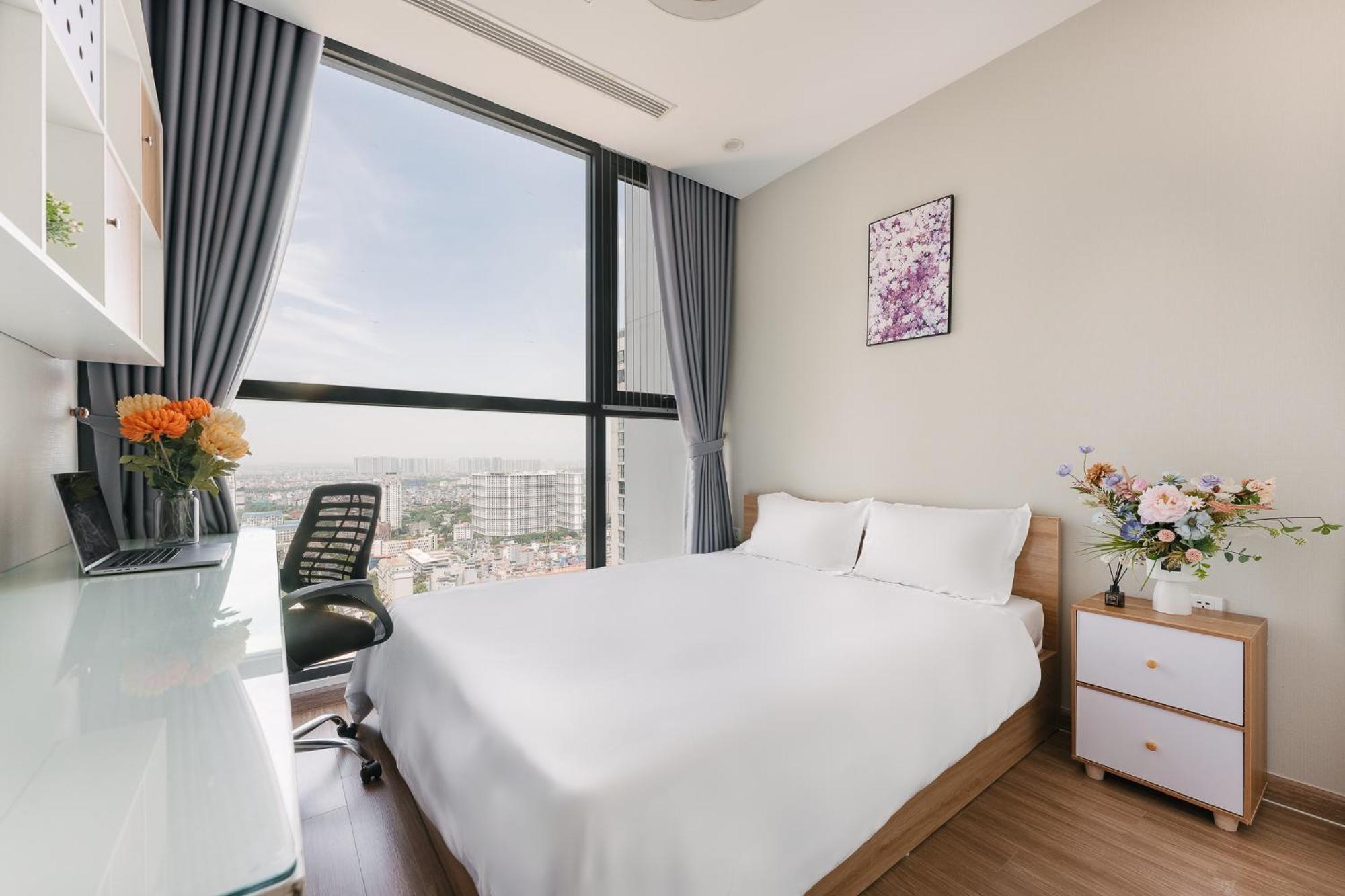 Luxury Apartment Vinhomes Skylake 5Min To Keangnam Hanoi Eksteriør billede
